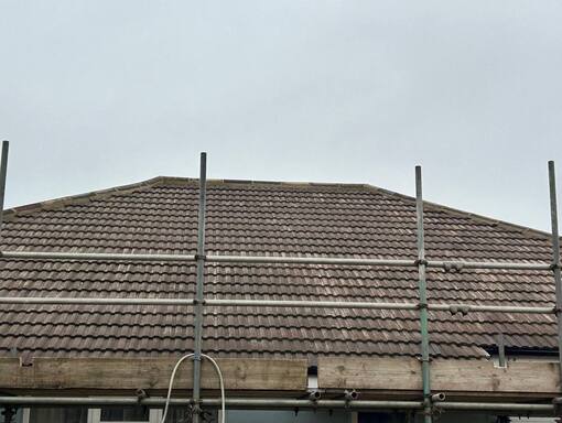 Manea Roofing Services 4 This is a photo of a roof being installed in Manea. Installation carried out by Manea Roofing Services