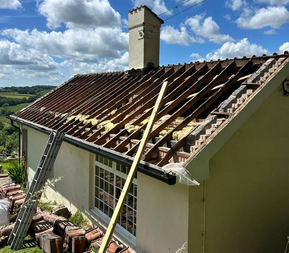 Manea Roofing Services 8 This is a photo of a roof being repaired in Manea. Installation carried out by Manea Roofing Services