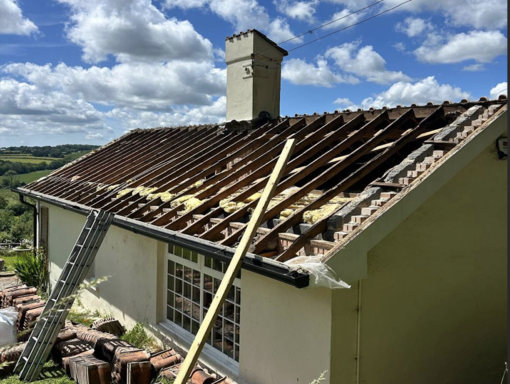 Manea Roofing Services 82 This is a photo of a roof being repaired in Manea. Installation carried out by Manea Roofing Services